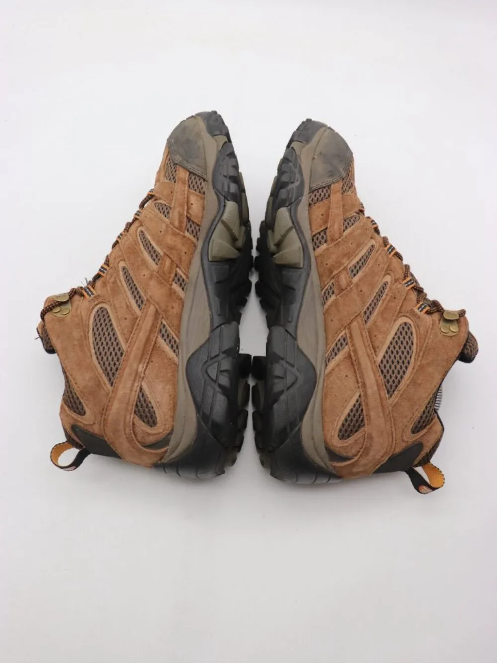 Merrell Moab 2 Mid Men's Size 9 W Earth Brown Waterproof Trail Hiking Boots